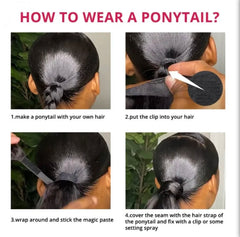 14" Pony Tails